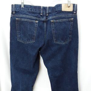 Berkley Jensen Mid-Rise Men's Denim Blue Jeans 38 x 32 Straight Leg
